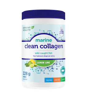 Genuine Health Clean Collagen Marine Lemon Lime 228 g | Unbeatable Prices, Daily Deals | VITASHOP