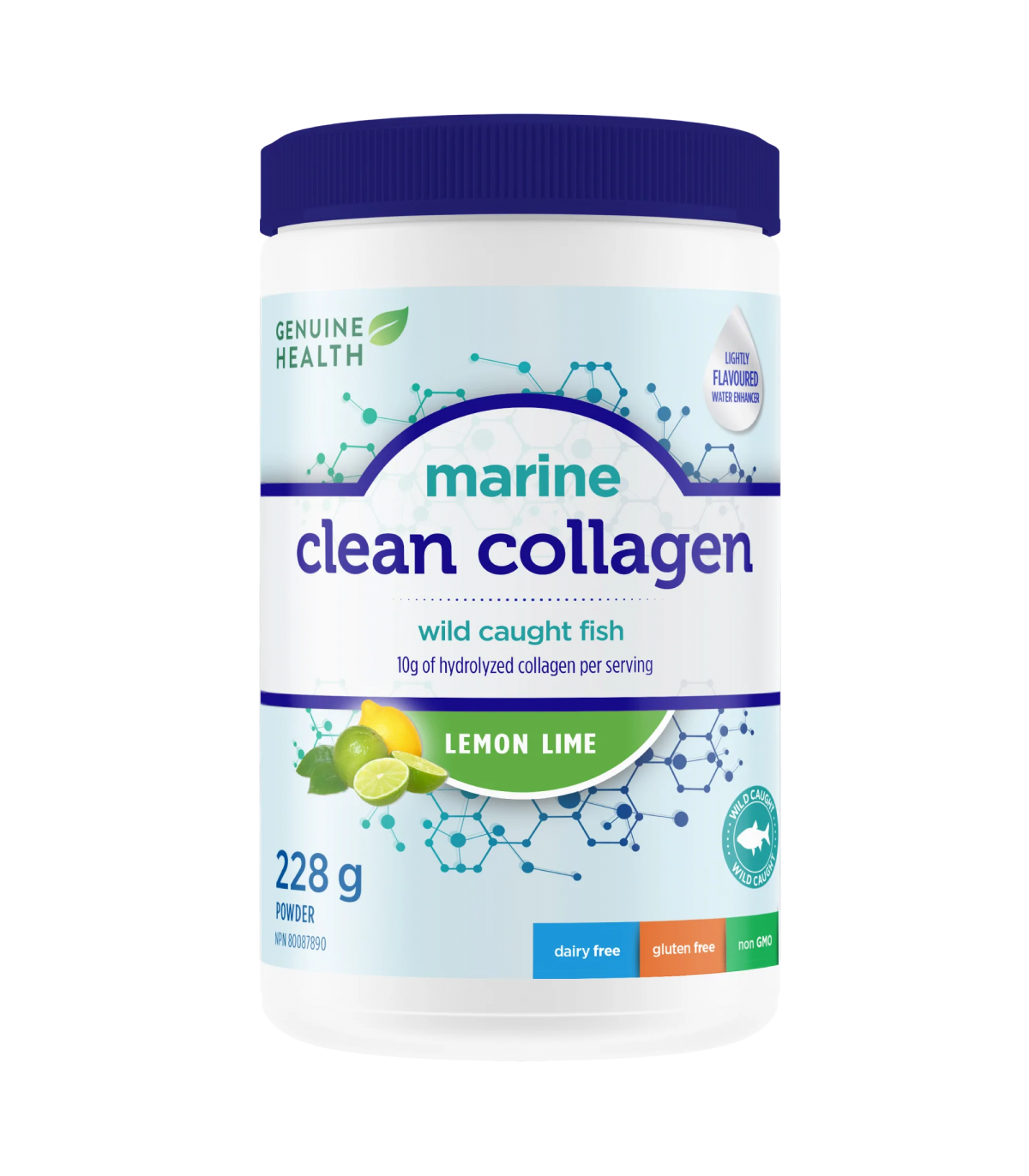 Clean Collagen Marine Lemon Lime 228 g | Safest & Easiest Shopping Vitamins Online | VITASHOP
