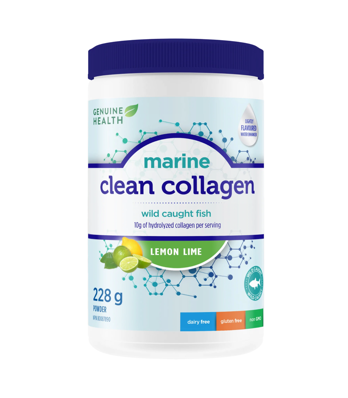 Clean Collagen Marine Lemon Lime 228 g | Safest & Easiest Shopping Vitamins Online | VITASHOP