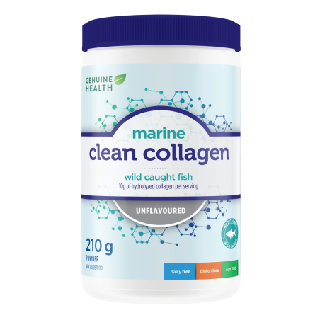 Genuine Health Clean Collagen Marine Unflavoured 210 g | 每天不同折扣, 全网最低价格 | 种类齐全的保健品店铺 VITASHOP, 只有你想不到, 没有你买不到 !