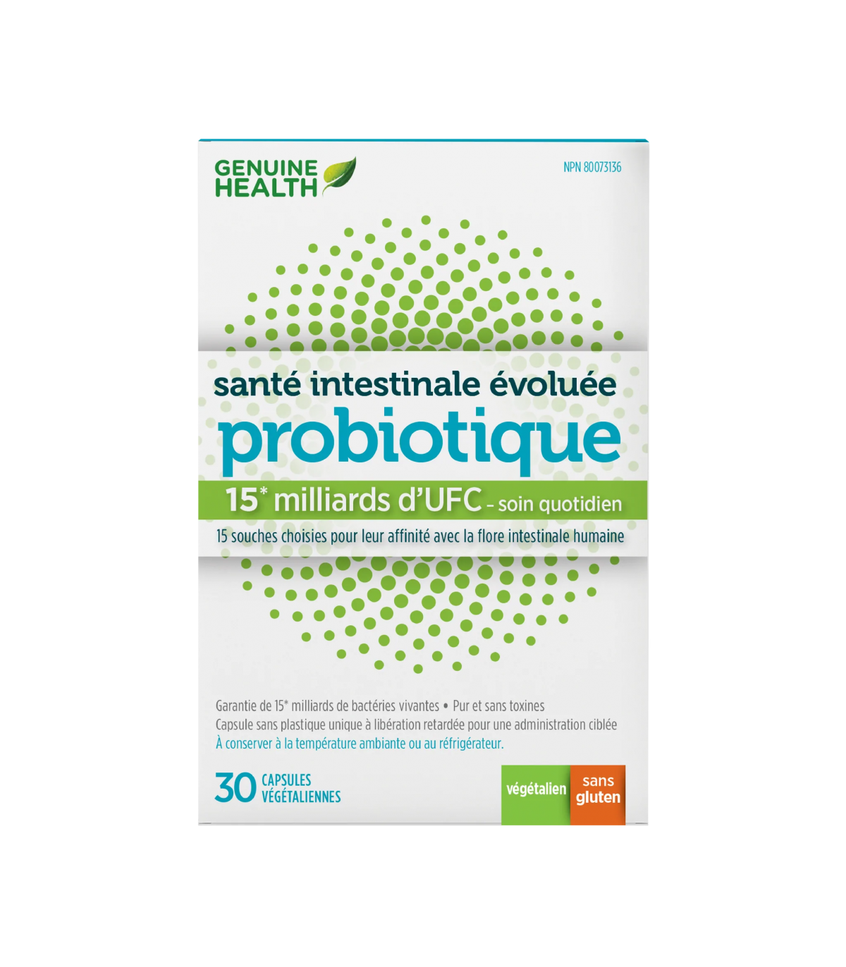 Genuine Health Advanced Gut Health Probiotic 15 Billion 30 Capsules | 每天不同折扣, 全网最低价格 | 种类齐全的保健品店铺 VITASHOP, 只有你想不到, 没有你买不到 !