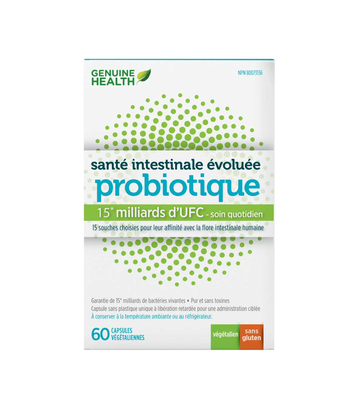 Advanced Gut Health Probiotic 15 Billion 60 Capsules | Safest & Easiest Shopping Vitamins Online | VITASHOP