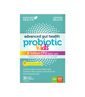 Advanced Gut Health Probiotic 5 Billion Kids 30 Lemonade Tablets | Safest & Easiest Shopping Vitamins Online | VITASHOP