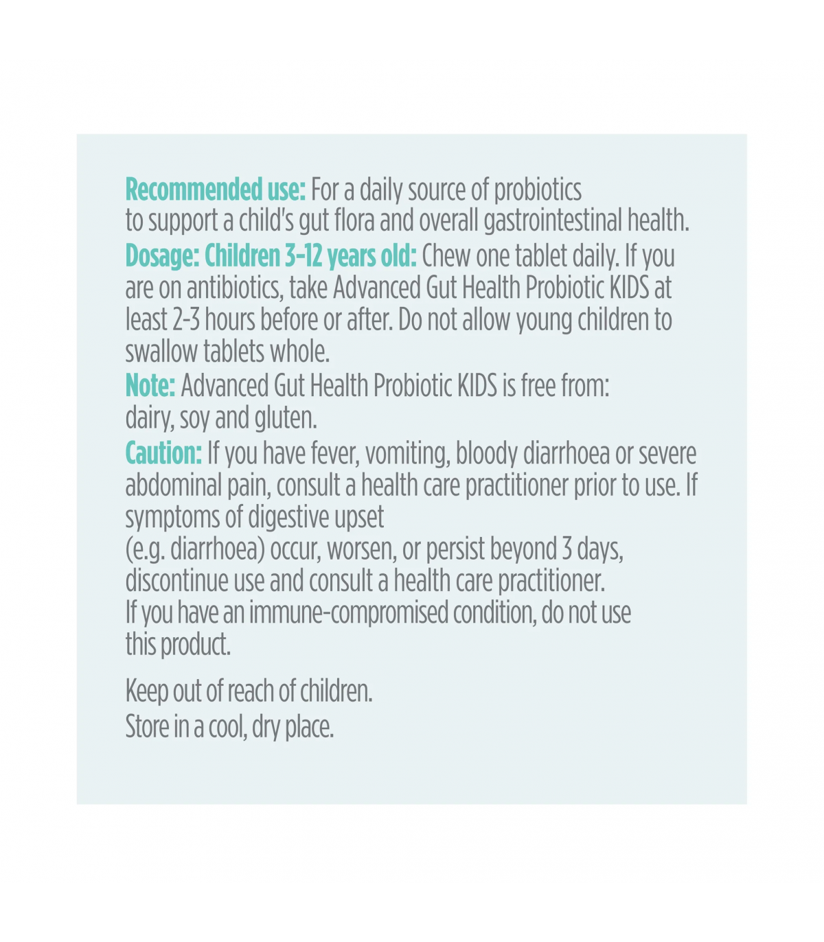 Genuine Health 제뉴인 헬스 고급 장 건강 프로바이오틱 50억 어린이용 30 레모네이드 정제 | 매일 업데이트되는 특가 상품 | VITASHOP