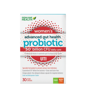 Genuine Health Advanced Gut Health Probiotic Uti 30 Capsules | Unbeatable Prices, Daily Deals | VITASHOP