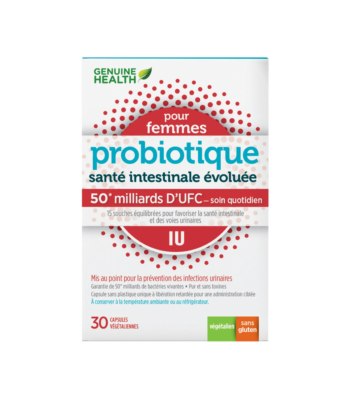 Advanced Gut Health Probiotic Uti 30 Capsules | Safest & Easiest Shopping Vitamins Online | VITASHOP