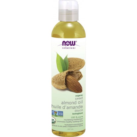 NOW Foods 유기 달콤한 알몬드 오일, 237 mL (EXP DATE : 1 월 1 2025) | 불가 가격, 일일 거래 | VITASHOP