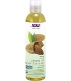 NOW Foods Organic Sweet Almond Oil, 237 mL (EXP DATE : Jan 1 2025)