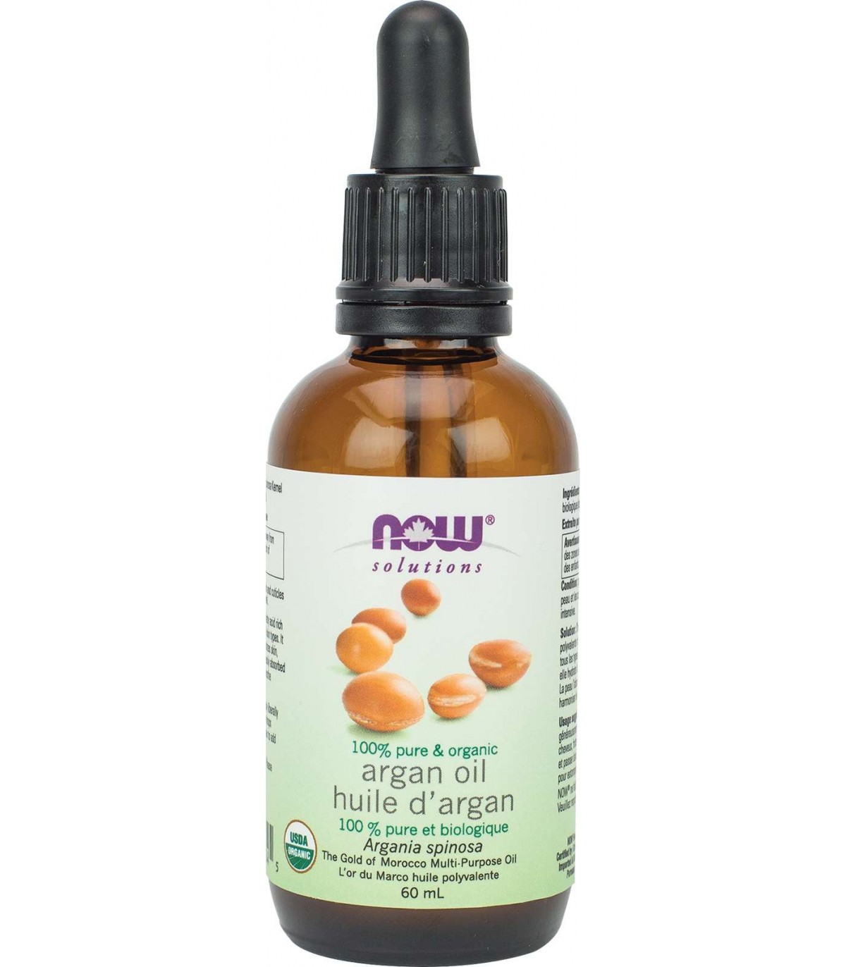 NOW Foods Organic Argan Oil, 60 mL | Unbeatable Prices, Daily Deals | VITASHOP