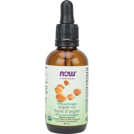 Huile d’argan biologique, 60 mL | Safest & Easiest Shopping Vitamins Online | VITASHOP