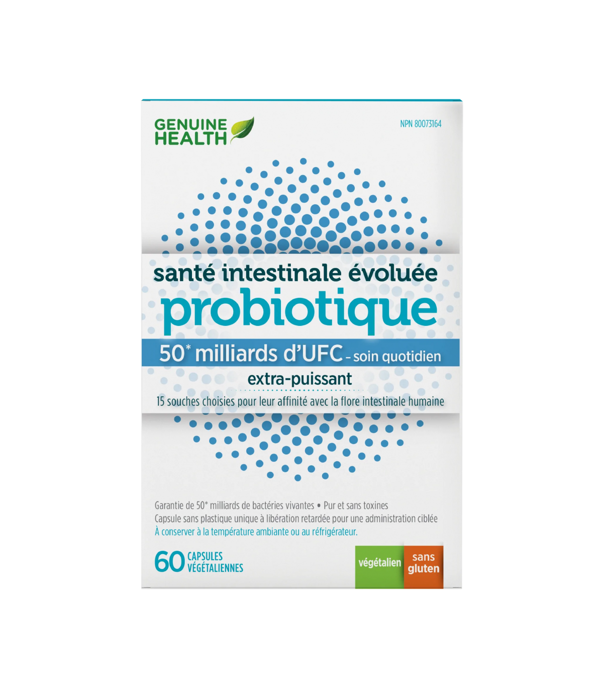 Genuine Health Advanced Gut Health Probiotic 50 Billion 60 Capsules | Unbeatable Prices, Daily Deals | VITASHOP