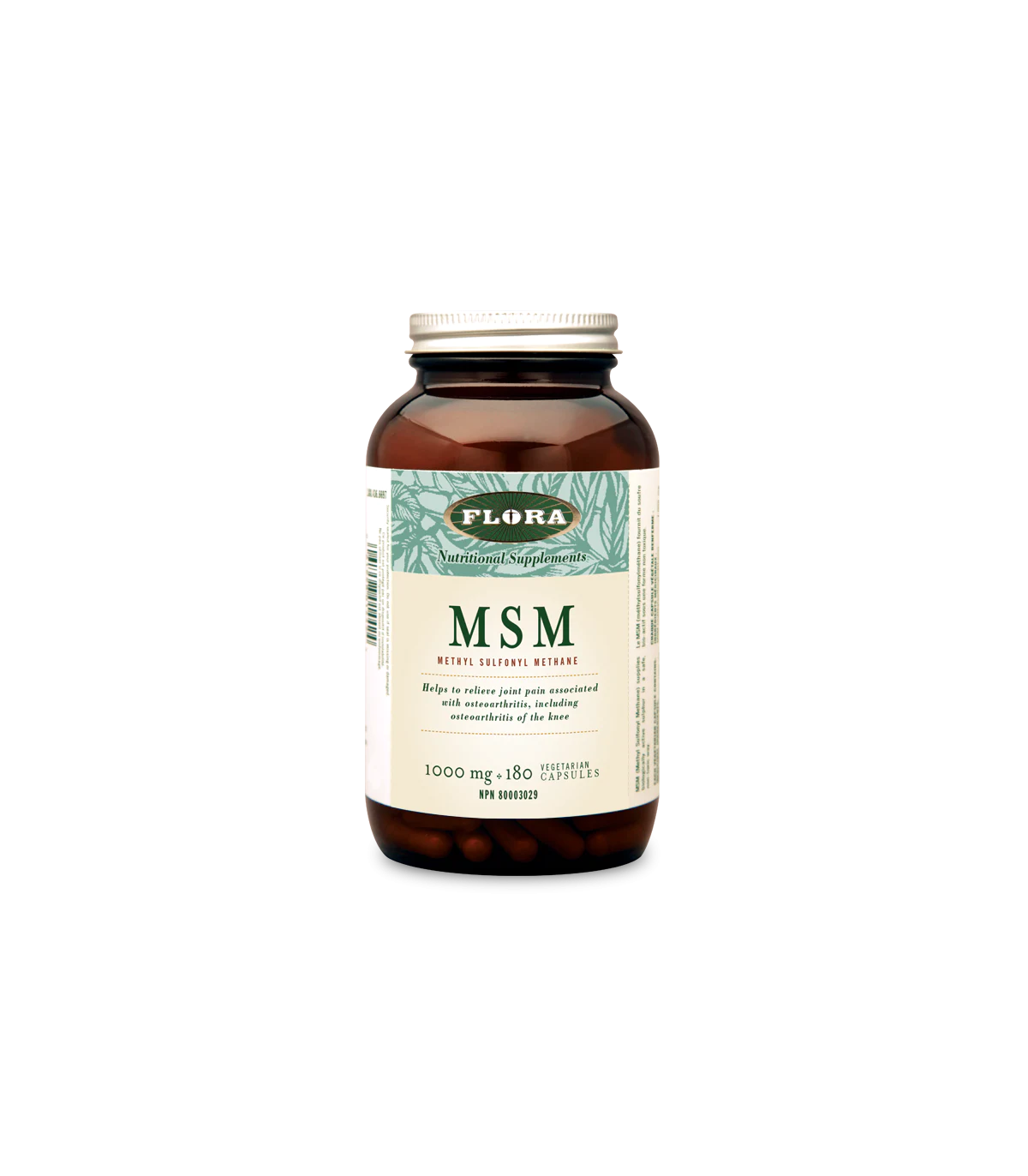 MSM Methylsulfonylmethane 1000 mg  180 Capsules | Safest & Easiest Shopping Vitamins Online | VITASHOP