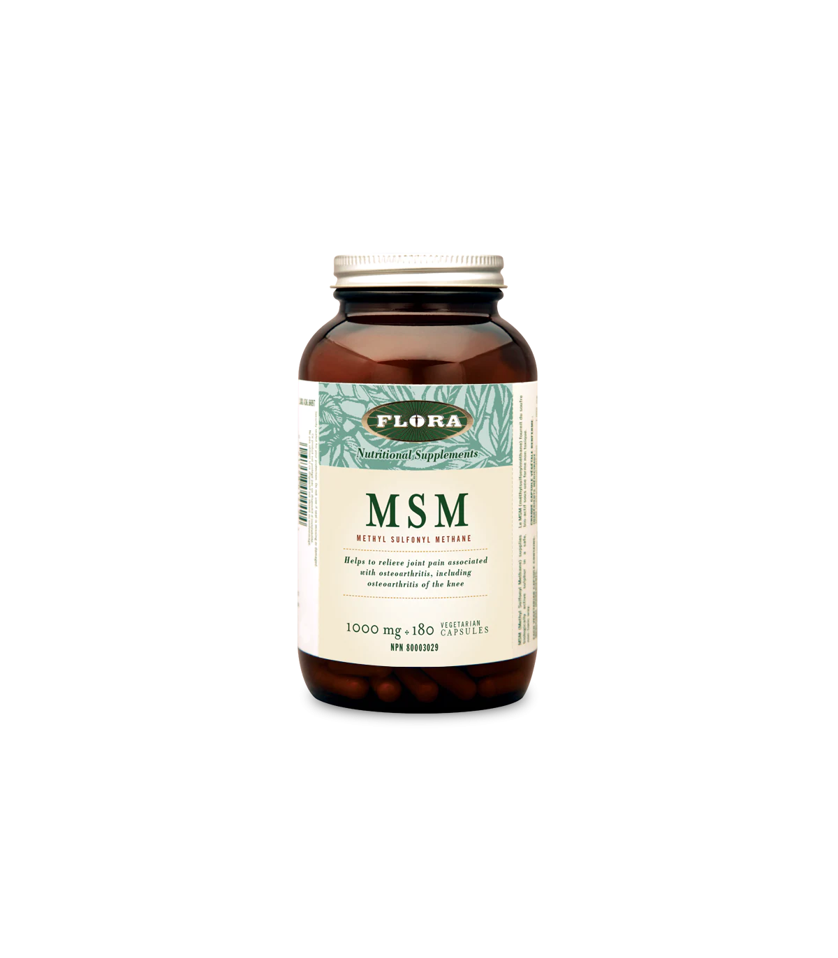 MSM Methylsulfonylmethane 1000 mg  180 Capsules | Safest & Easiest Shopping Vitamins Online | VITASHOP