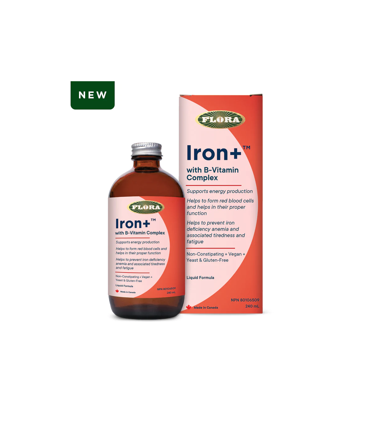 Iron+ Liquid 240 mL | Safest & Easiest Shopping Vitamins Online | VITASHOP