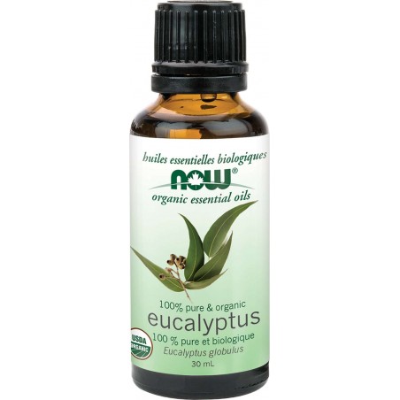 NOW Foods Organic Eucalyptus Oil, 30 mL | Unbeatable Prices, Daily Deals | VITASHOP