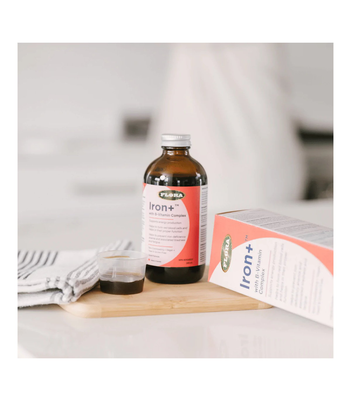 Flora Iron+ Liquid 445 mL | Unbeatable Prices, Daily Deals | VITASHOP
