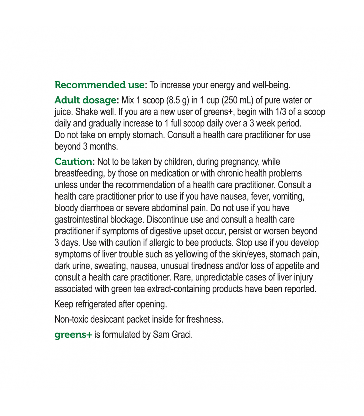 Genuine Health Greens+ 510 g | Unbeatable Prices, Daily Deals | VITASHOP