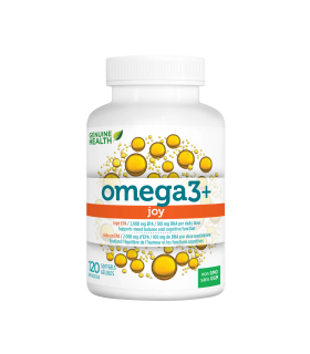Genuine Health Omega3+ Joy 120 Softgels | Unbeatable Prices, Daily Deals | VITASHOP