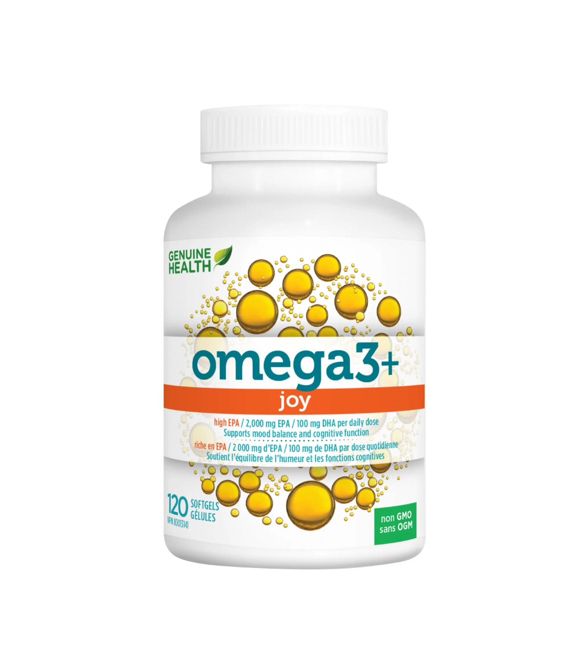 Genuine Health Omega3+ Joy 120 Softgels | 每天不同折扣, 全网最低价格 | 种类齐全的保健品店铺 VITASHOP, 只有你想不到, 没有你买不到 !