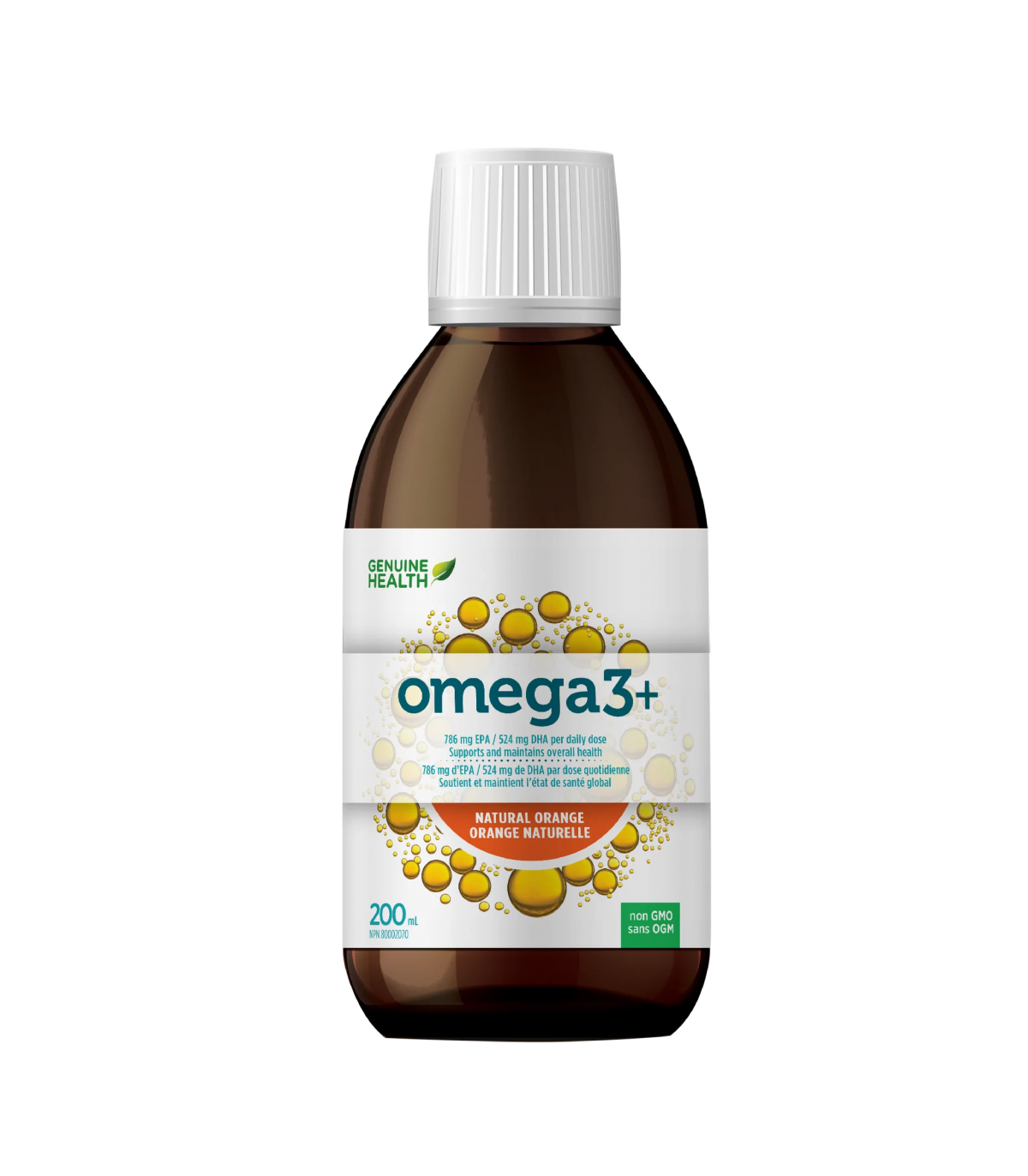Genuine Health 제뉴인 헬스 오메가3 오렌지 200ml | 매일 업데이트되는 특가 상품 | VITASHOP