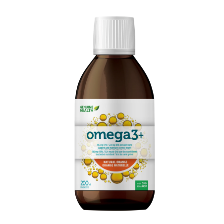 Genuine Health Omega3 Orange 200 ml | 每天不同折扣, 全网最低价格 | 种类齐全的保健品店铺 VITASHOP, 只有你想不到, 没有你买不到 !