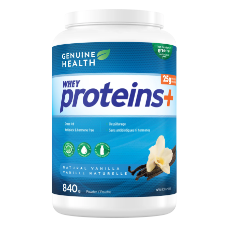 Genuine Health 제뉴인 헬스 프로틴스+ 바닐라 840g | 매일 업데이트되는 특가 상품 | VITASHOP