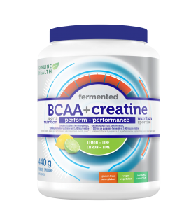 Genuine Health Fermented Bcaa+ Creatine Lemon-Lime 440 g | Unbeatable Prices, Daily Deals | VITASHOP