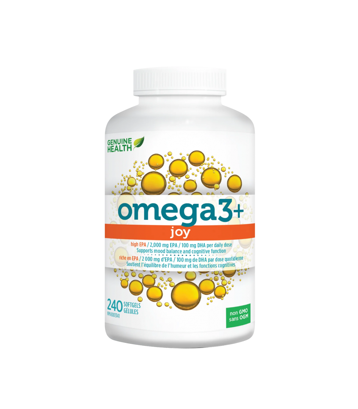 Genuine Health Omega3+ Joy 240 Softgels | Unbeatable Prices, Daily Deals | VITASHOP
