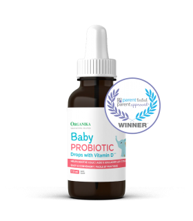 Baby Prebiotic Probiotic Drops With Vitamin D 7.5 ml | Safest & Easiest Shopping Vitamins Online | VITASHOP