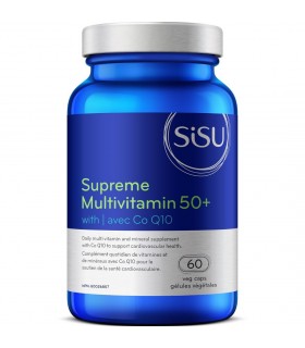 SISU Supreme Multivitamin 50+, 60 Vegetable Caps | 每天不同折扣, 全网最低价格 | 种类齐全的保健品店铺 VITASHOP, 只有你想不到, 没有你买不到 !