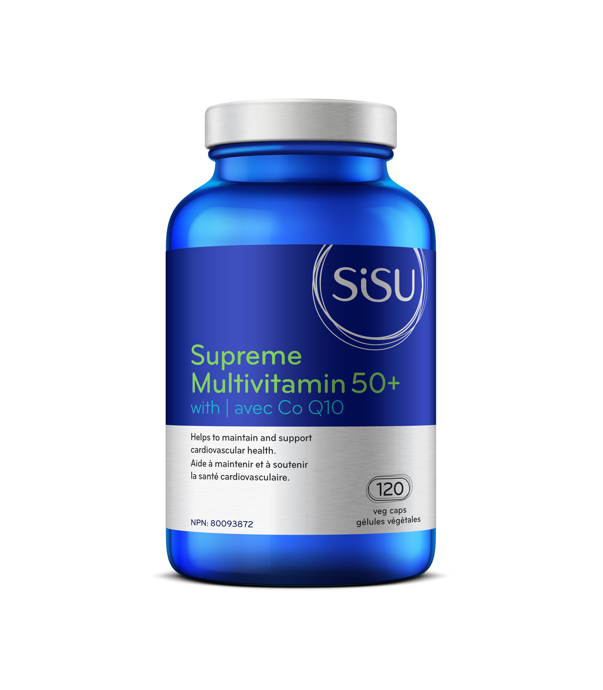 SISU Supreme Multivitamin 50+, 120 Vegetable Caps | Unbeatable Prices, Daily Deals | VITASHOP