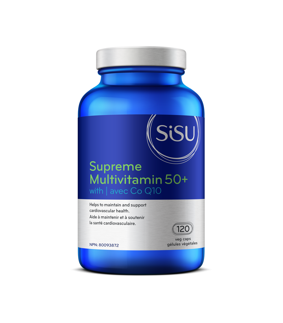 SISU Supreme Multivitamin 50+, 120 Vegetable Caps | Unbeatable Prices, Daily Deals | VITASHOP
