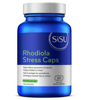 Rhodiola Stress Caps, 60 Vegetable Caps | Safest & Easiest Shopping Vitamins Online | VITASHOP