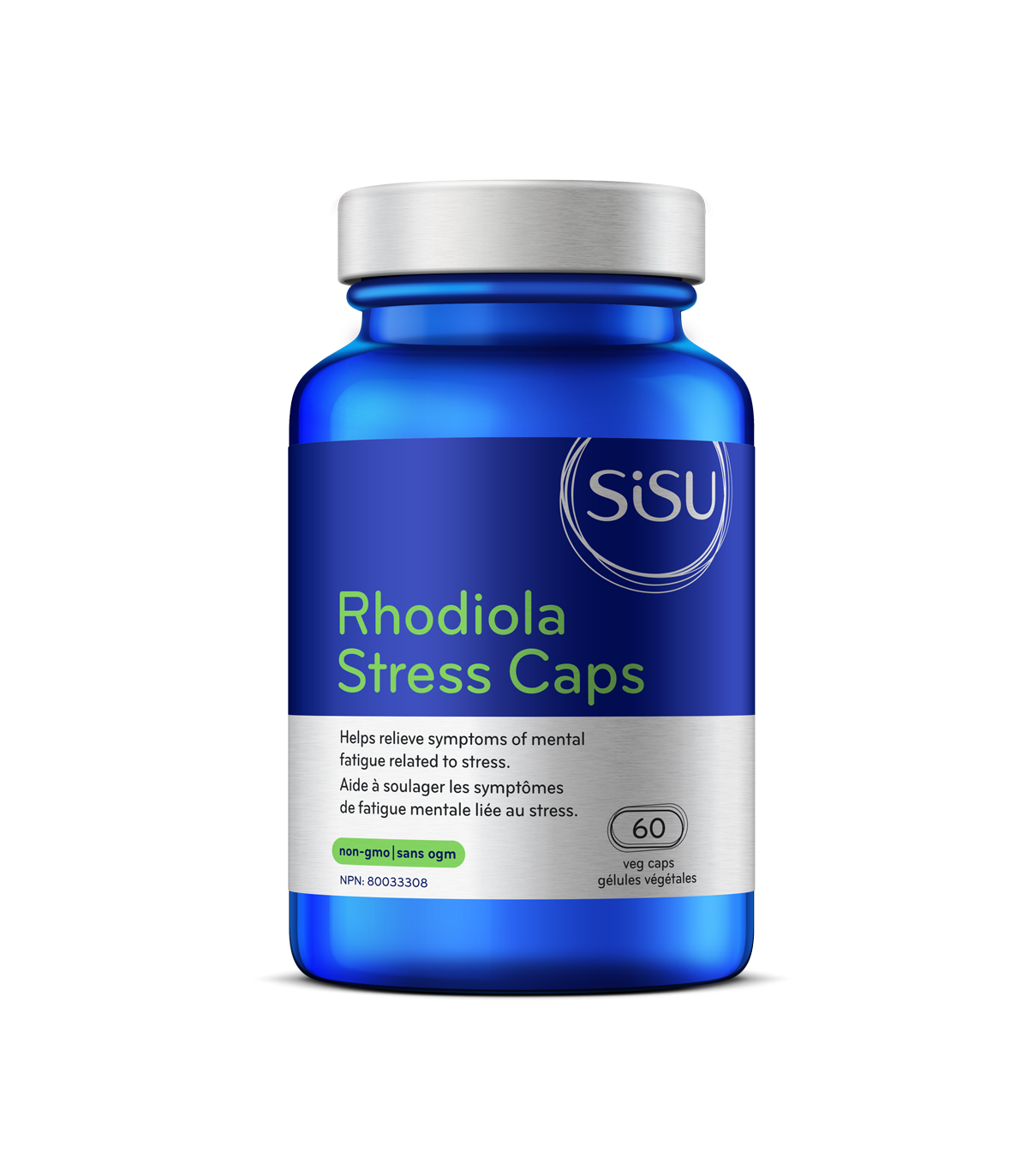 SISU Rhodiola Stress Caps, 60 Vegetable Caps | Unbeatable Prices, Daily Deals | VITASHOP