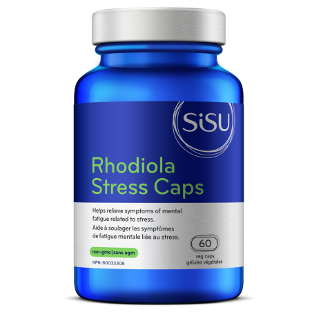 SISU Rhodiola Stress Caps, 60 Vegetable Caps | Unbeatable Prices, Daily Deals | VITASHOP