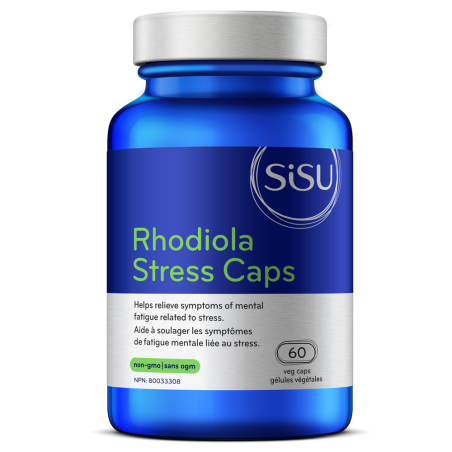 SISU 시수 Rhodiola 스트레스 캡, 60 식물성 캡 | 매일 업데이트되는 특가 상품 | VITASHOP