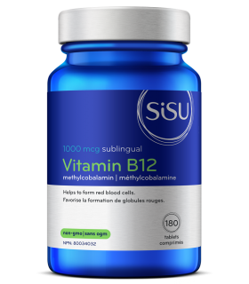 Vitamin B12 1000 mcg Methylcobalamin, 180 Tabs | Safest & Easiest Shopping Vitamins Online | VITASHOP