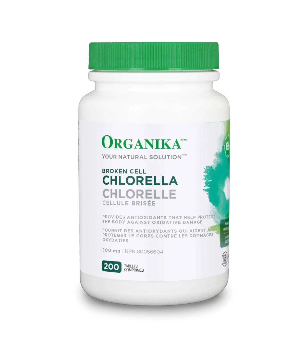 Organika Chlorella (Broken Cell Wall) 200 Tablets | Unbeatable Prices, Daily Deals | VITASHOP
