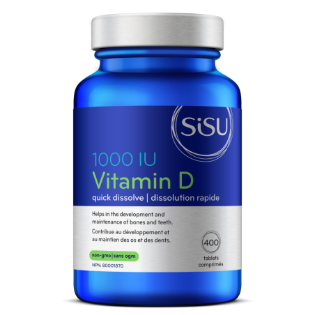 SISU Vitamin D 1000 IU, 400 Tablets | 每天不同折扣, 全网最低价格 | 种类齐全的保健品店铺 VITASHOP, 只有你想不到, 没有你买不到 !