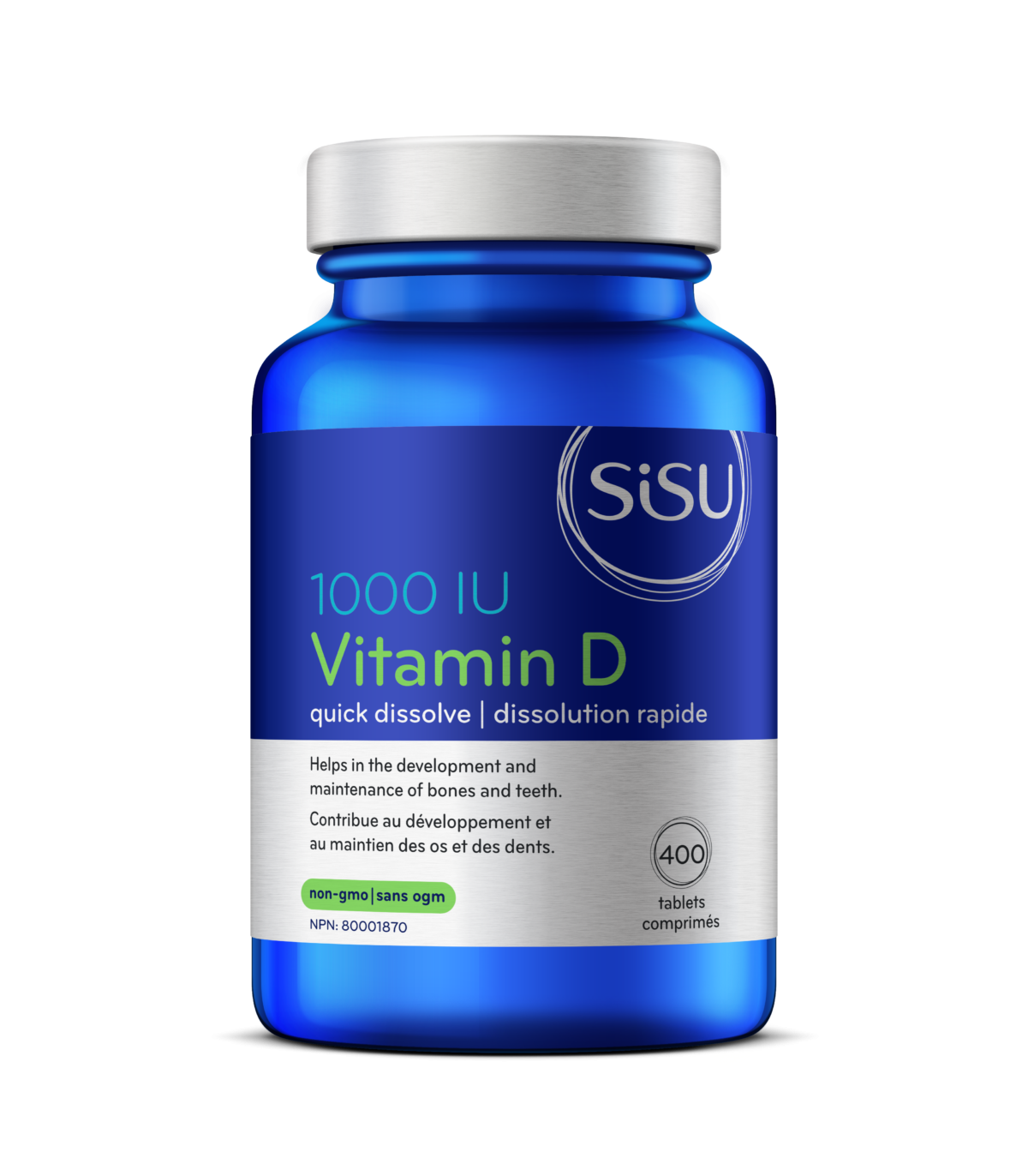 SISU Vitamin D 1000 IU, 400 Tablets | 每天不同折扣, 全网最低价格 | 种类齐全的保健品店铺 VITASHOP, 只有你想不到, 没有你买不到 !
