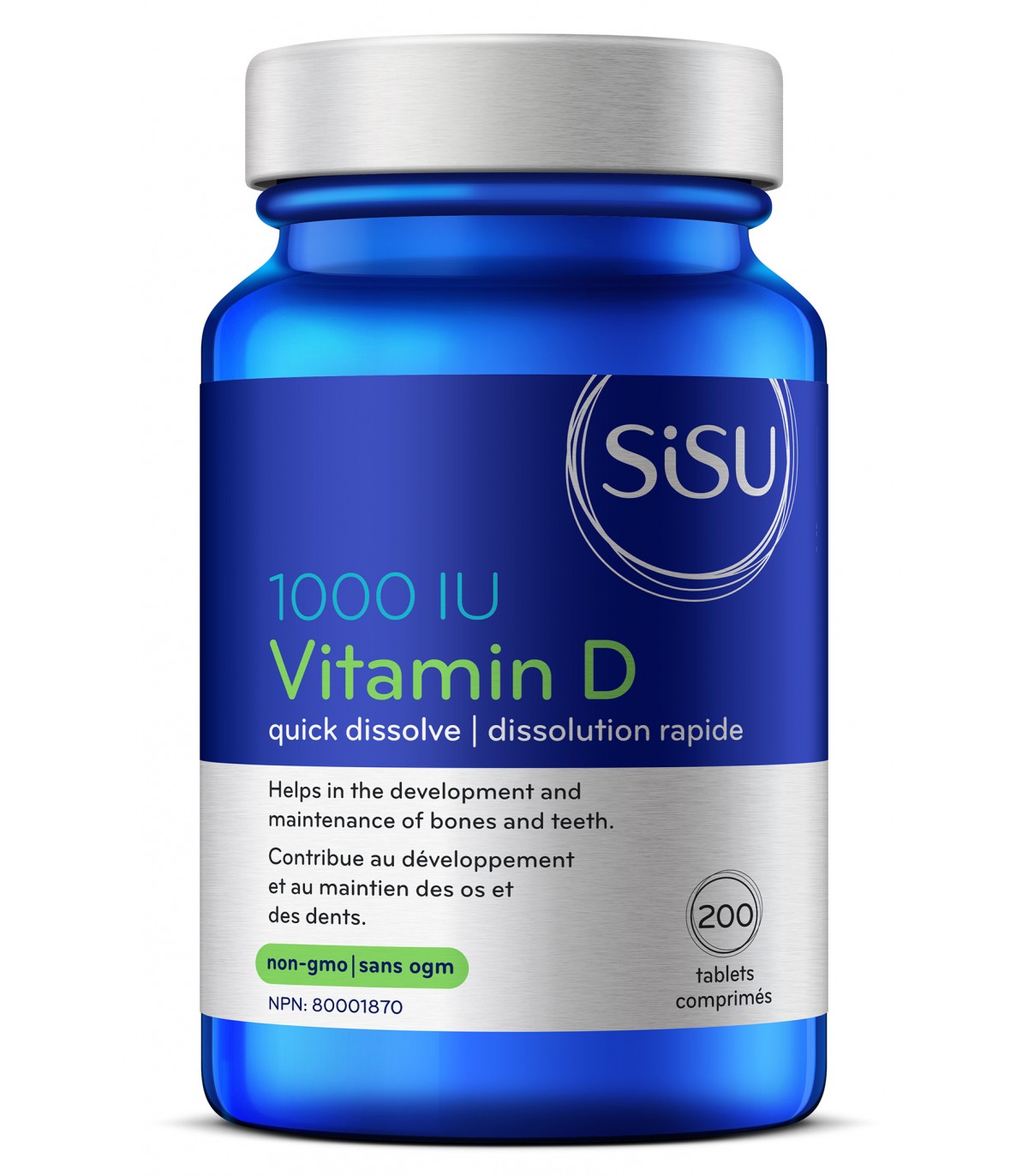 SISU Vitamin D 1000 IU, 200 Tablets | Unbeatable Prices, Daily Deals | VITASHOP