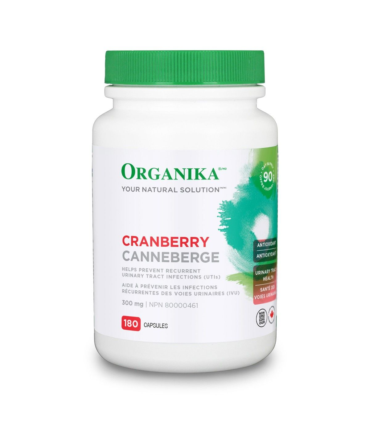 Organika 오가니카 크랜베리 추출물 180캡슐 | 매일 업데이트되는 특가 상품 | VITASHOP