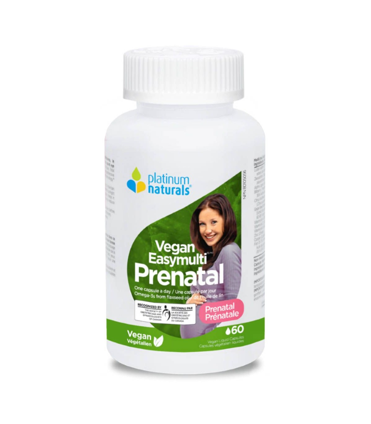 Platinum Naturals Prenatal Easymulti® Vegan 60 Softgels | Unbeatable Prices, Daily Deals | VITASHOP