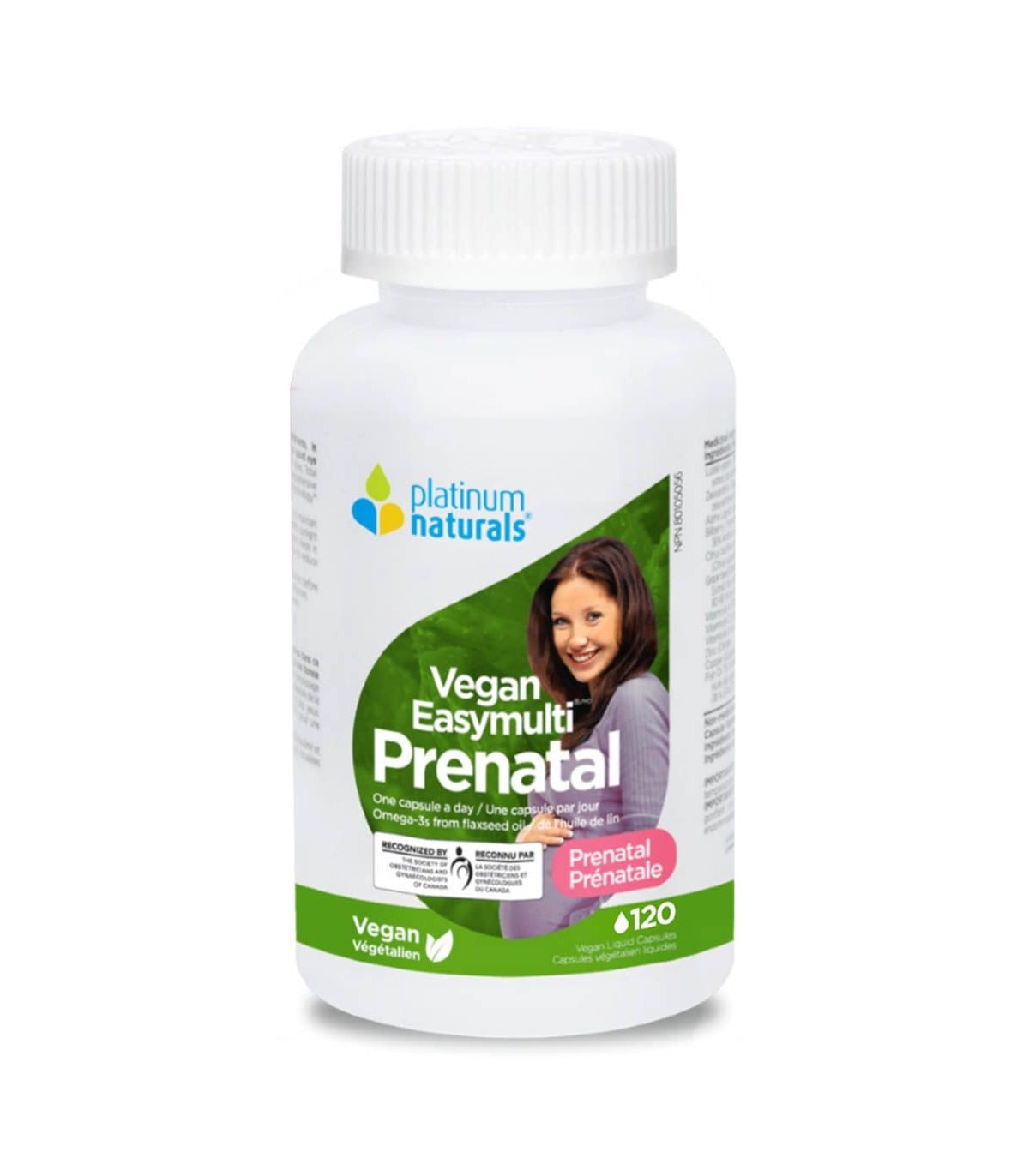 Platinum Naturals Prenatal Easymulti® Vegan 120 Softgels | Unbeatable Prices, Daily Deals | VITASHOP