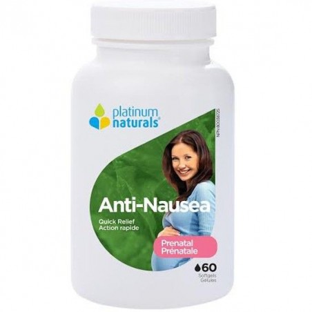 Platinum Naturals 플래티넘 내추럴스 산전 메스꺼움 방지 60 소프트젤 | 매일 업데이트되는 특가 상품 | VITASHOP