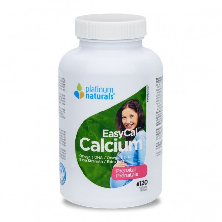Platinum Naturals 플래티넘 내추럴스 Prenatal EasyCal® 칼슘 120 소프트젤 | 매일 업데이트되는 특가 상품 | VITASHOP