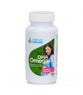 Platinum Naturals Prenatal Omega-3 DHA 30 Softgels | Unbeatable Prices, Daily Deals | VITASHOP