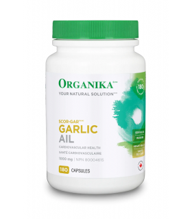 Organika Garlic Scor - Gar 180 Capsules | Unbeatable Prices, Daily Deals | VITASHOP