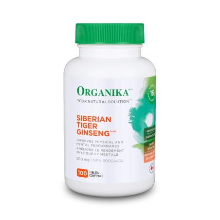 Ginseng - Siberian Tiger 100 Tablets | Safest & Easiest Shopping Vitamins Online | VITASHOP