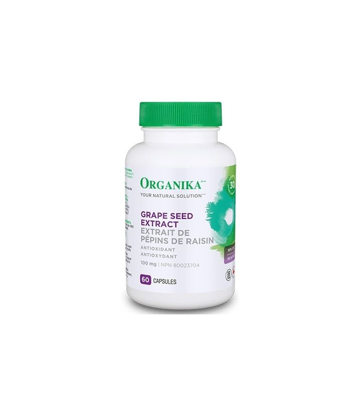 Grape Seed Extract (Hi Potency 95 % Opc) 60 Capsules | Safest & Easiest Shopping Vitamins Online | VITASHOP